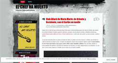 Desktop Screenshot of elchefhamuerto.com